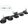 Rockbros XP1003 Suction Cup Roof Rack For 3 Bikes - Black - (XP1003BK)