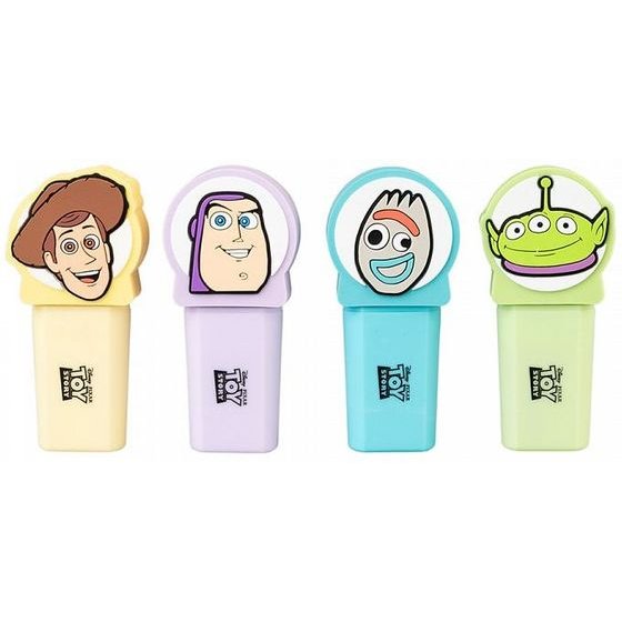 Erik ��� 4 ������������� (Highlighters) �� 3D Topper Disney Pixar Toy STORY