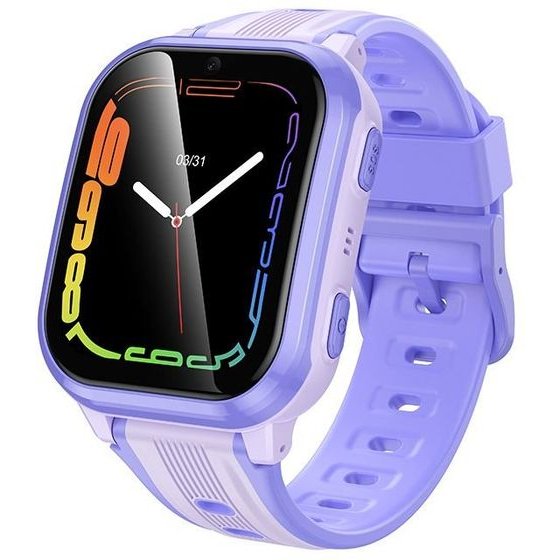 Hoco Smartwatch For Kids 1,69'' 4G Gps With Call Function Y108 purple