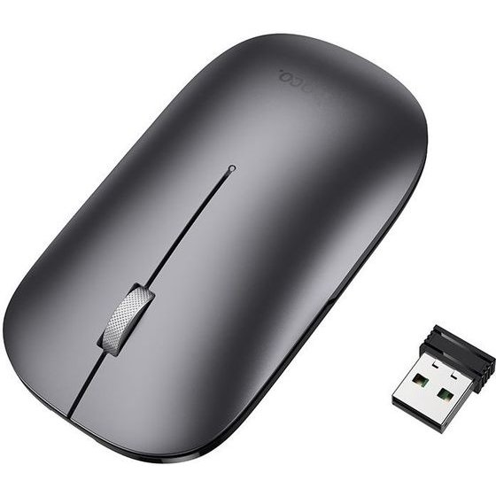 Hoco Wireless Mouse dual-Mode (Bluetooth, 2.4G) 1600 Dpi GM43 grey
