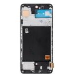 Rewa Lcd Display For Samsung A51 4G Oled Black With Frame OEM