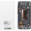 Rewa Lcd Display For Samsung A56 5G Oled Black With Frame OEM