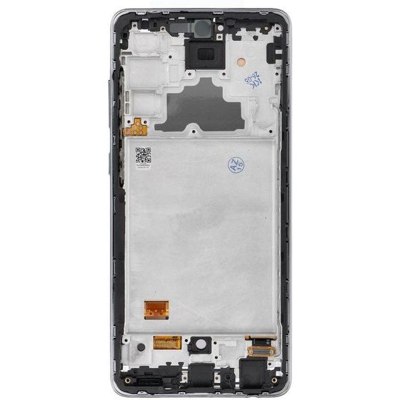 Rewa Lcd Display For Samsung A72 4G Oled Black With Frame OEM