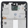 Rewa Lcd Display For Samsung A73 5G Color Oled With Frame OEM