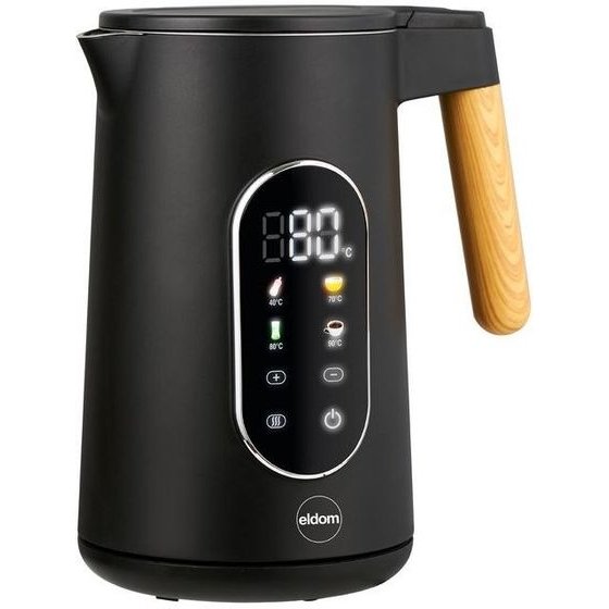 ELDOM C530 Nevo Electric Kettle 1.7 L 2200 W Black, Transparent - (C550)
