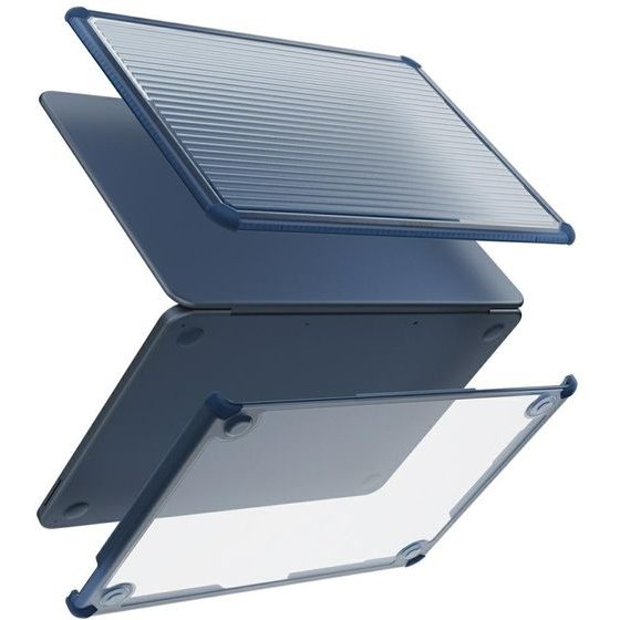 Skinarma Case Protective Cover Vibron For Macbook Neo 13 Navy Blue - (SK-MBNEO13-VIBIDG)