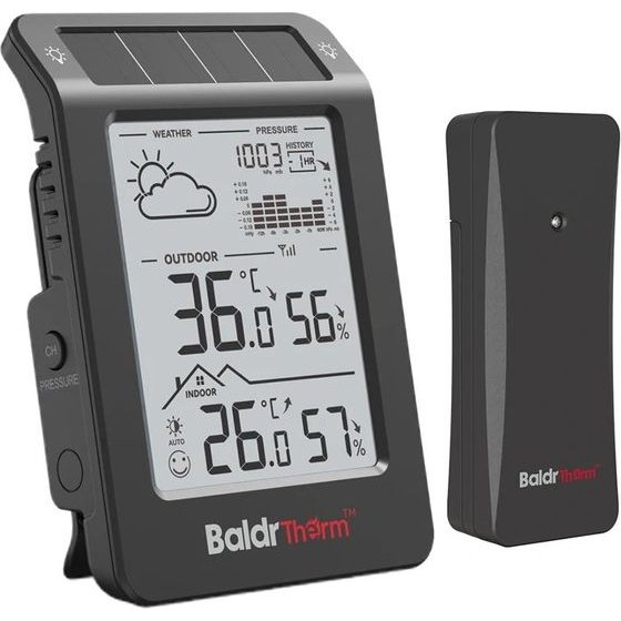 RainPoint Baldrtherm B0596WT2H2P-V1 �������������� ������� �� ������ ���������� (������) - (B0596WT2H2P-V1 Black)