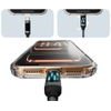 X-One Flowlink Running Led Data Cable - Type C To C - 5A Max 100W 1,2m black