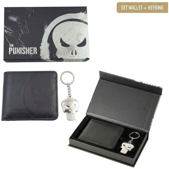 CERDA Accessories: Punisher - Set With Wallet & Keyring (2600003417)