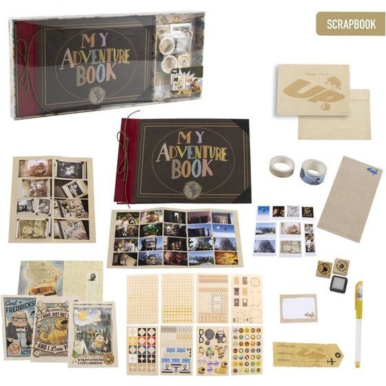 CERDA Stationery: Pixar Up - Set With Scrapbook (2700002602)