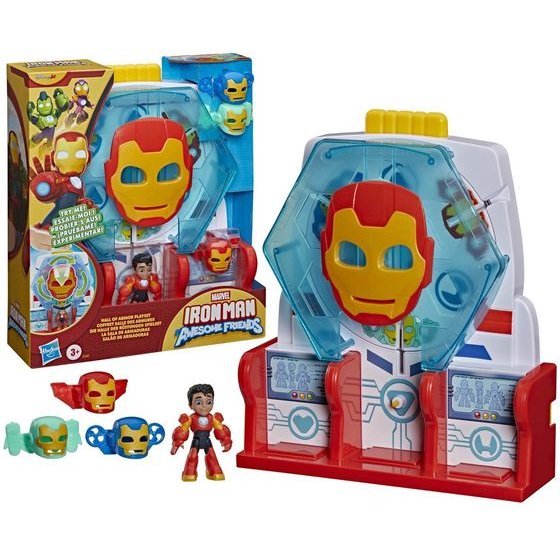 Hasbro Iron Man And His Awesome Friends: Vehicles And Playsets - Marvel Hall Of Armor Playset (G1261)