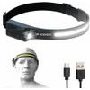 Wozinsky WLC-1200 350lm Cree Led Headlamp IPX4 With Motion Sensor - Black 5907769388934 - (WLC- 1200)