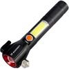 Wozinsky WLR-31 5W 500lm Cree 3-in-1 Multifunction Flashlight With Glass Breaker And Seat Belt Cutter - Black 5907769388941 - (Wlr - 31)