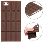 CHOCOLATE STYLE SILICONE CASE FOR IPHONE 5 & 5S