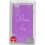 ������� ������ OZAKI 0.4MM (IC844PU) ULTRA SLIM/LIGHT WEIGHT ��� IPHONE 4/4S ���