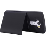 PLASTIC + SILICONE COMBINATION CASE WITH HOLDER & BUSINESS CARD HOLDER FOR LG G3 / D855(�����)