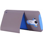 PLASTIC + SILICONE COMBINATION CASE WITH HOLDER & BUSINESS CARD HOLDER FOR LG G3 / D855(����)