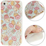 SWEET BISCUITS PATTERN TPU CASE FOR IPHONE 5/5S/SE