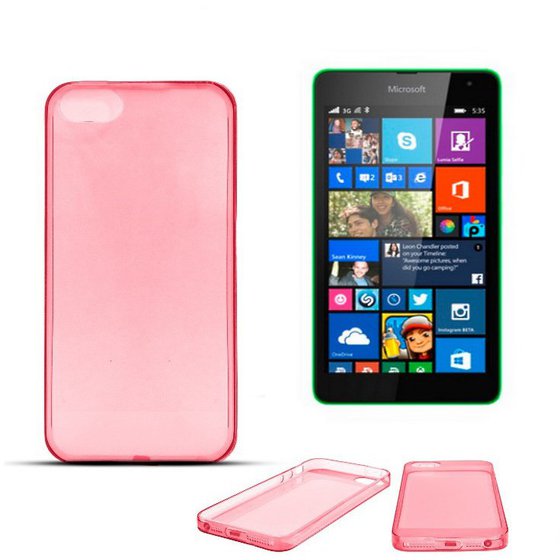 ������� ������ XCOVER ULTRA SLIM 0,3MM MICROSOFT LUMIA 535 CORAL