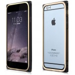 ������� ������ BASEUS RIGID METAL + SOFT TPU BUMPER FRAME ��� IPHONE 6 (GOLD)