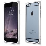 ������� ������ BASEUS RIGID METAL + SOFT TPU BUMPER FRAME ��� IPHONE 6 (SILVER)