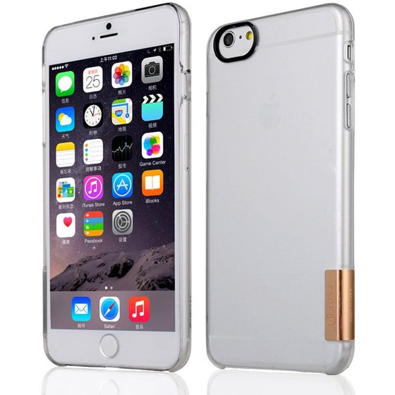 ������� ������ BASEUS ULTRA-THIN SKY CASE ��� IPHONE 6 PLUS ���������� (ROSE GOLD)