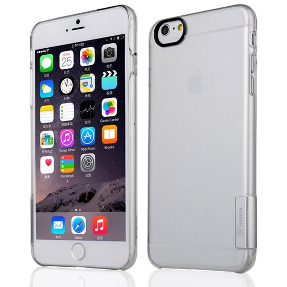 ������� ������ BASEUS ULTRA-THIN SKY CASE ��� IPHONE 6 PLUS ���������� (SILVER)