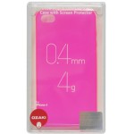 ������� ������ OZAKI 0.4MM (IC844PK) ULTRA SLIM/LIGHT WEIGHT ��� IPHONE 4/4S ���