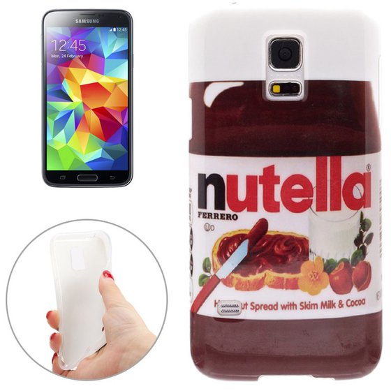 ������� ������ XCOVER NUTELLA PATTERN TPU ��� SAMSUNG GALAXY S5 MINI / G800