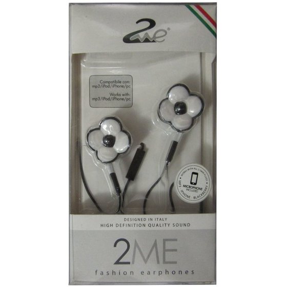 ��������� HANDSFREE 2ME FLOWER (3.5MM) BLACK