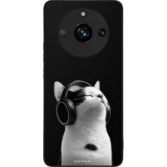 Sonique ���� Men's Edition Series ��� Realme 11 Pro 5G / Realme 11 Pro Plus 5G Audio Kitten - White