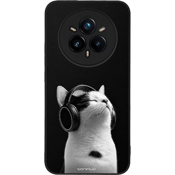 Sonique ���� Men's Edition Series ��� Realme 14 Pro Plus 5G Audio Kitten - White