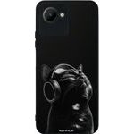 Sonique ���� Men's Edition Series ��� Realme C30 Audio Kitten - Black