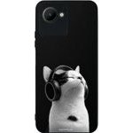 Sonique ���� Men's Edition Series ��� Realme C30 Audio Kitten - White