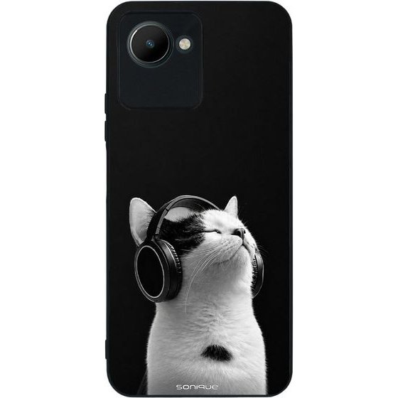 Sonique ���� Men's Edition Series ��� Realme C30 Audio Kitten - White