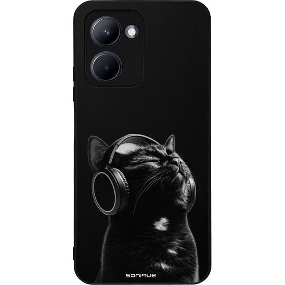 Sonique ���� Men's Edition Series ��� Realme C33 Audio Kitten - Black