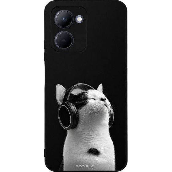 Sonique ���� Men's Edition Series ��� Realme C33 Audio Kitten - White
