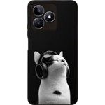 Sonique ���� Men's Edition Series ��� Realme C51 / Realme C53 / Realme Note 50 4G Audio Kitten - White