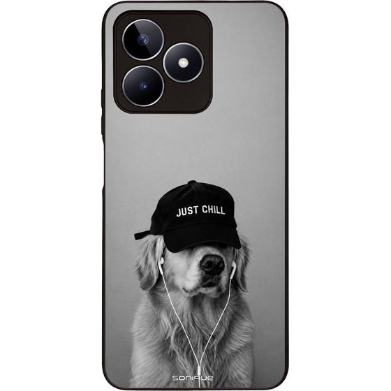 Sonique ���� Men's Edition Series ��� Realme C51 / Realme C53 / Realme Note 50 4G Just Chill Pup