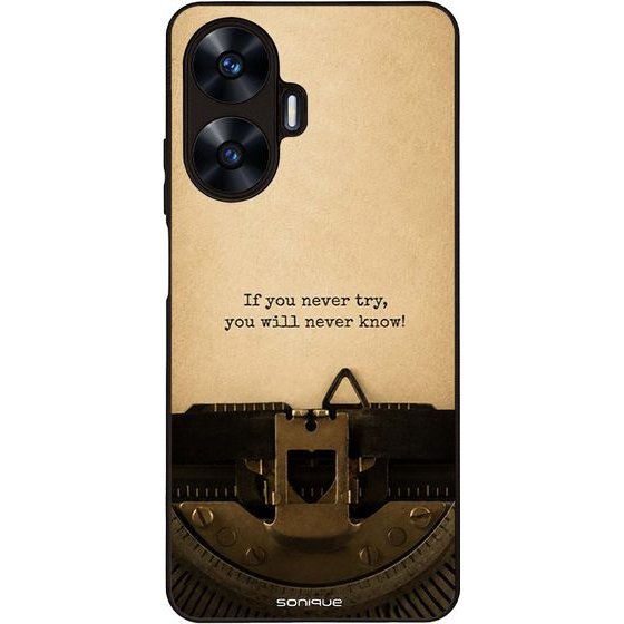 Sonique ���� Men's Edition Series ��� Realme C55 Old Letter