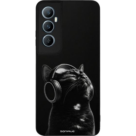 Sonique ���� Men's Edition Series ��� Realme C65 4G Audio Kitten - Black