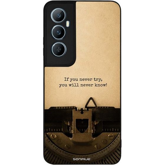 Sonique ���� Men's Edition Series ��� Realme C65 4G Old Letter