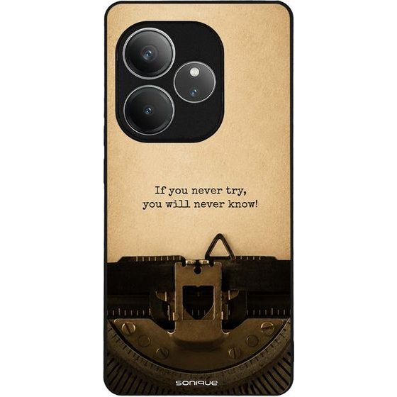Sonique ���� Men's Edition Series ��� Realme GT 6 5G / Realme GT 6T 5G Old Letter