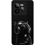 Sonique ���� Men's Edition Series ��� Realme GT 7 Pro 5G Audio Kitten - Black