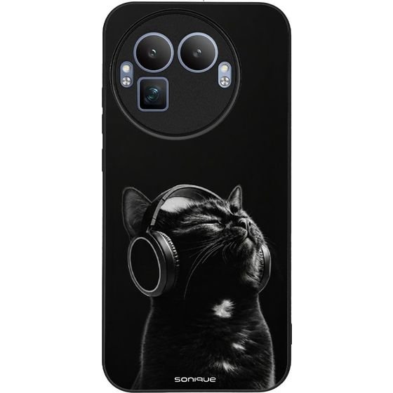 Sonique ���� Men's Edition Series ��� Realme GT 8 Pro 5G Audio Kitten - Black