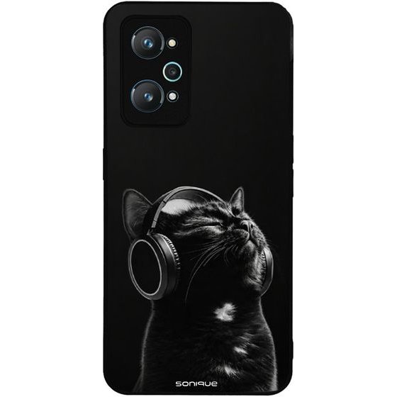 Sonique ���� Men's Edition Series ��� Realme GT Neo 2 5G / Realme GT 2 5G / Realme GT Neo 3T 5G Audio Kitten - Black