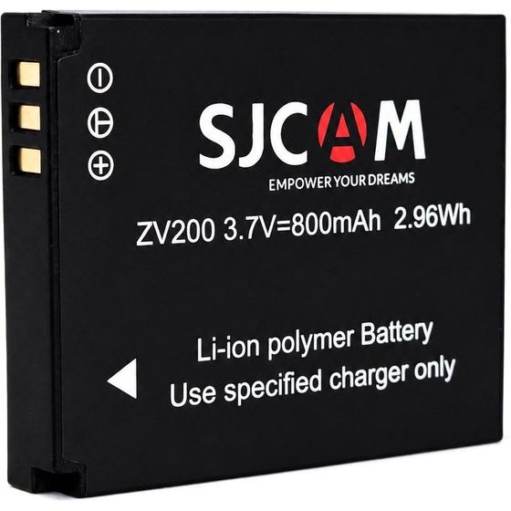 SJCAM �������� ��� ZV200 ����������� ������, 800mAh - (BAT-ZV200)