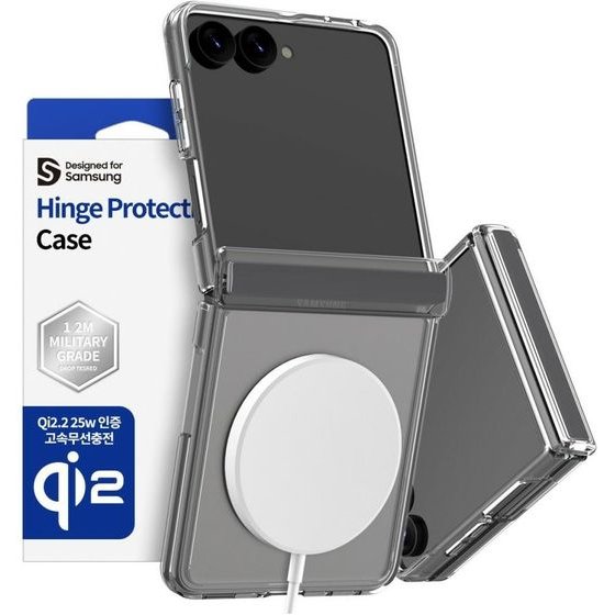 Araree Case Duple 360 M Magsafe Qi2 For Samsung Galaxy Z Flip8 Black - (AR20-02580A)