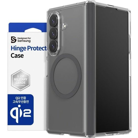 Araree Case Duple 360 M Magsafe Qi2 For Samsung Galaxy Z Fold8 Ultra Black - (AR20-02590A)