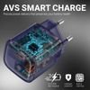 Crong Neo Gan Charger - USB-C 40W Pd Charger With Avs (Navy Blue) - (CRGNEO40MBL)
